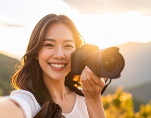 A Photographer's Self-Portrait Celebrating World Photography Day