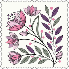 seamless floral background