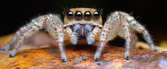Jumping Spider Close-up