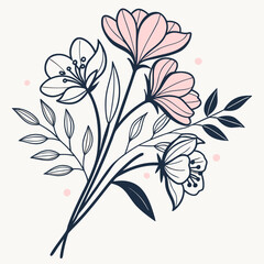 vector floral background