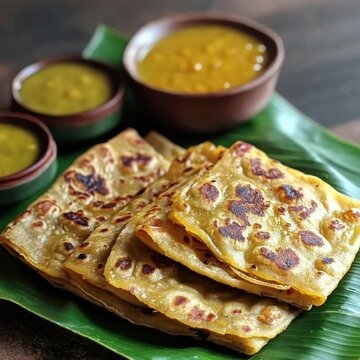 puran poli indian food