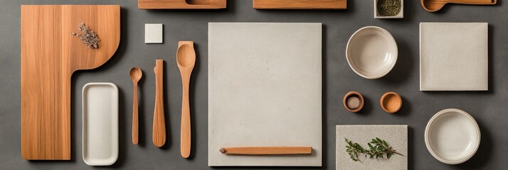 Modern Kitchenware Arrangement