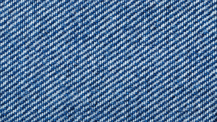 Texture of blue rough grunge cotton inside out denim fabric close up, textured textile background