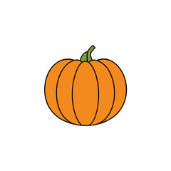 pumpkin isolated on white background