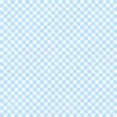 Blue checkered table pattern