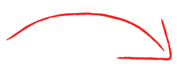 Bold red arrow highlights direction and emphasis, drawing attention to critical points with a dynamic stroke and clear visual guidance.