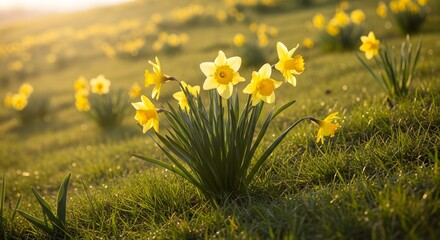 Yellow Flower Blooming in Field