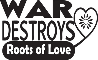 Typography on war icon vector