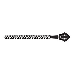 ZIPPER SILHOUETTE IMAGE WITH TRANSPARENT BACKGROUND