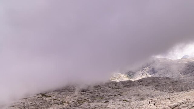 Cima Rosetta - Italy - Timelapse