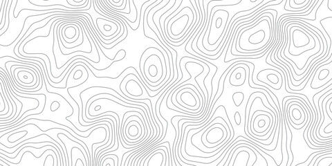 Panorama view gradient multicolor wave curve lines banner background design. Vector illustration. wave Line topography map contour background .Abstract Topographic map background with wave line.