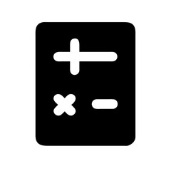 Obraz premium Calculator alternative icon vector illustration