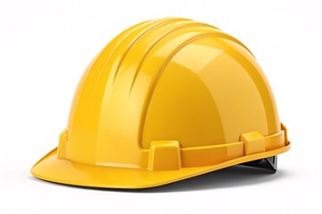 Yellow Safety Hard Hat - Construction Worker Helmet for Job Site Protection