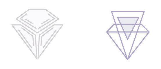 Set Diamond logo collection