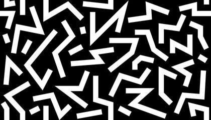 Seamless geometry minimalistic artwork with simple shape and lines. Abstract vector background design. Stylish template.