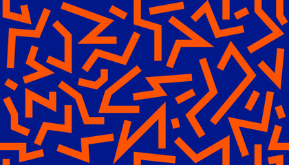 Seamless geometry minimalistic artwork with simple shape and lines. Abstract vector background design. Stylish template.