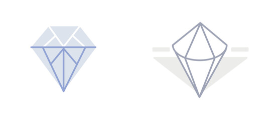 Set Diamond logo collection