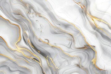 Elegant Marble Texture with Golden Lines