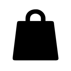 Shopping bag icon vector illustration