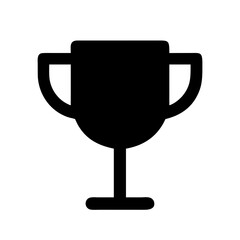 Trophy alternative icon vector illustration