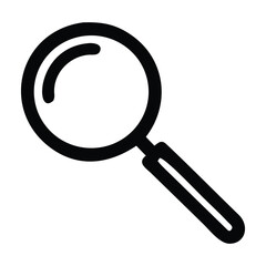 A Magnifying Glass Vector