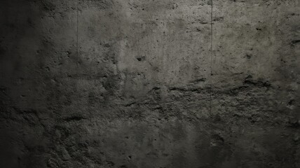 A textured concrete wall with rough surface, dark brownish gray to black shades,