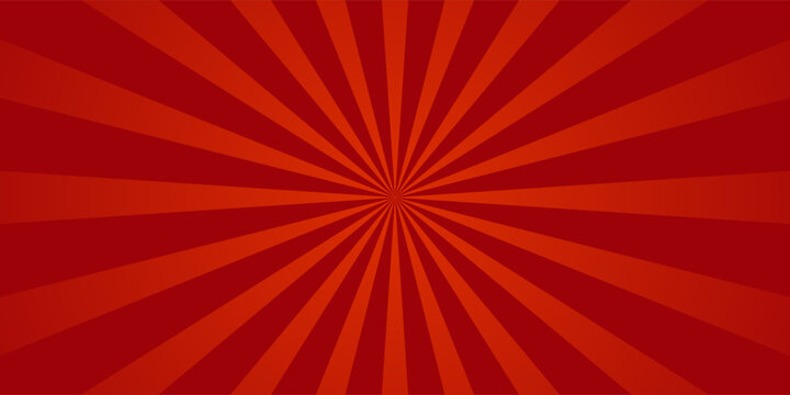 red radial burst background featuring glowing light and dynamic rays, perfect for bold and striking design projects.