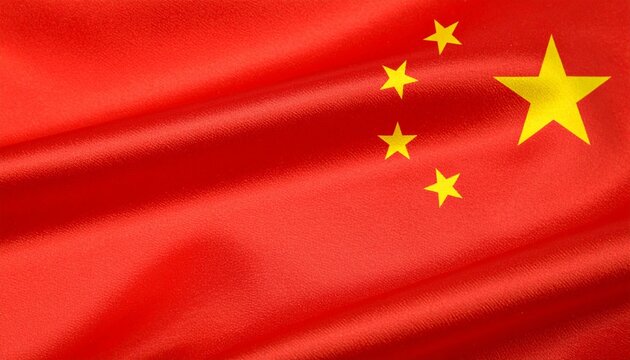 Chinese flag—red field with five yellow stars, one large and four small in arc formation, symbolizing unity, revolution, and national alignment under shared purpose and leadership.