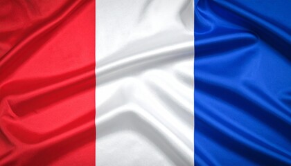 Obraz premium French tricolour—three vertical bands of blue, white, and red embodying liberty, equality, and fraternity in a striking harmony of revolution, unity, and enduring national ideals.