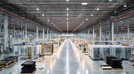 Industrial facility interior