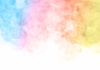 hand painted watercolour background with pastel colours 1409