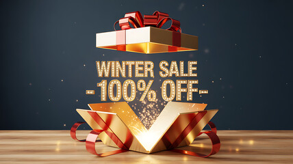 Unbox incredible savings this winter with a spectacular 100% off sale event, revealing dazzling rewards and festive cheer for all shoppers.