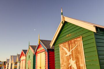 Brighton Beach in Melbourne Australia
