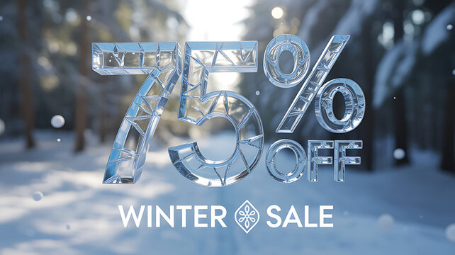 Unwrap incredible savings with our stunning 75% off winter sale, perfect for boosting your seasonal promotions and attracting eager shoppers with icy-cool deals.