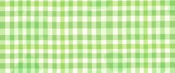 Rustic green watercolor checkered tablecloth, seamless pattern,  wrapping paper,  element