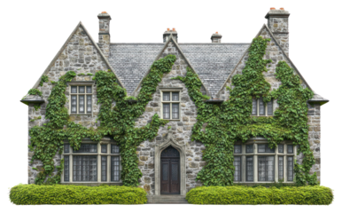 PNG Old English stone mansion architecture building house.