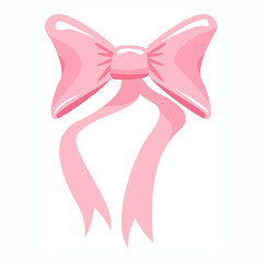 pink ribbon bow