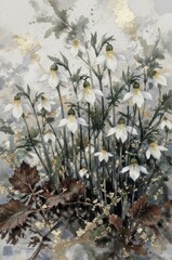 Delicate Elegance Snowdrop Symphony II