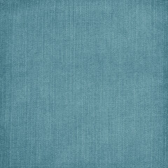 Fototapeta premium Soft blue woven fabric texture with subtle threads and natural shading. Ideal for textile design, sewing themes, product mockups, crafts, and clean background use.