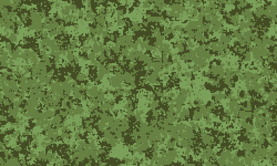 Abstract camouflage pattern in muted greens and browns.  Perfect for backgrounds, textures, or design elements evoking themes of nature, military, or concealment.
