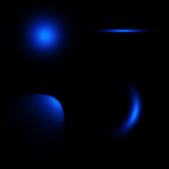 abstract blue background with space