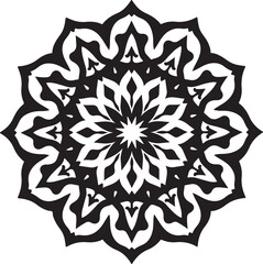 Intricate Floral Geometric Mandala Laser Cut Design |