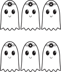 Obraz premium Abstract geometric shapes with a bold black silhouette design perfect for modern graphic applications silhouette