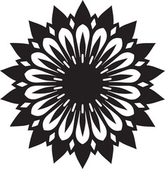 Intricate Circular Mandala Laser Cut Design 