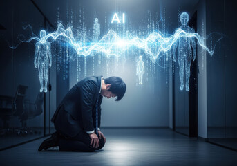 AIに仕事を奪われた人間