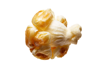 a close up of a piece of food