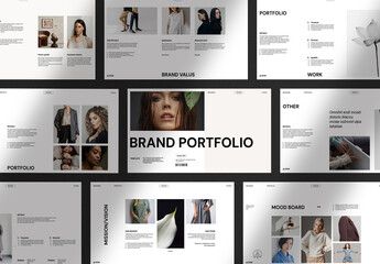 Brand Portfolio Presentation Template