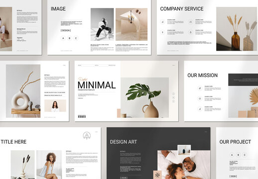 Portfolio Presentation Layout