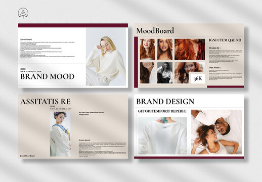 Brand Mood Board Template