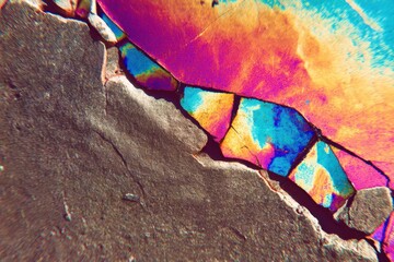 close up of colorful background